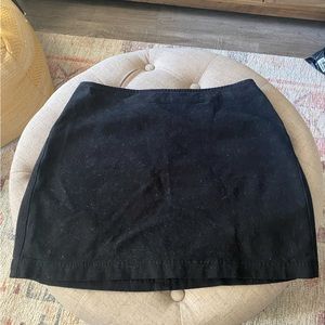UO Black Mini Skirt